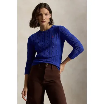 Pánský svetr Bavlněný svetr Polo Ralph Lauren 211971869 modrá 55B, vel. S