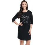 Luna Dámská noční košile Bianka černá