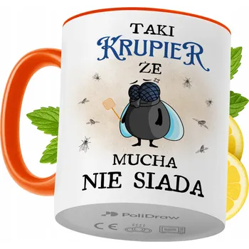 Hrnek Polidraw Hrnek Polidraw pro krupiéra keramika 330 ml