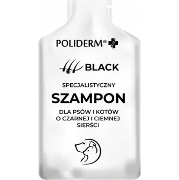 Kosmetika pro psa POLIDERM BLACK Šampon pro kočky a psy 15 ml