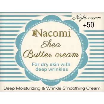 Pleťový krém Výživný pleťový krém Nacomi Shea Butter Cream na noc 50 ml