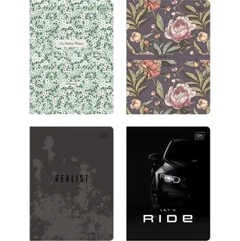 Sešit Sešit A5 s mřížkou Interdruk, 96 listů