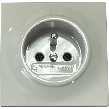 Elektrická zásuvka Zásuvka Busch-Jaeger Impuls 2017-0-0648 S - svělte šedá