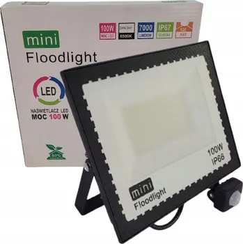 LED reflektor venkovní halogen 100W s čidlem