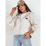 BASIC Světle béžová oversize lehká bunda CATRAL