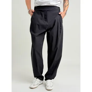 Dámské kalhoty TOSCANA Černé kalhoty LOTTA Černá, UNI M-XXL