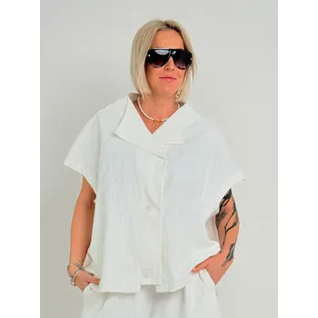 Dámská vesta TOSCANA Smetanová vesta BENJI Smetanová, UNI S-XL