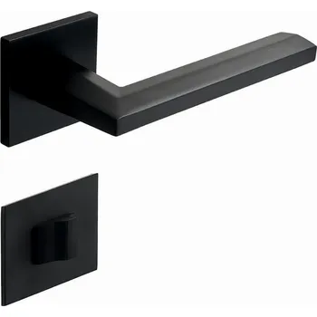 Libia Dveřní kování, WC, černé&nbsp;R4058411