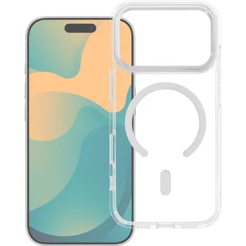 Náhradní kryt pro mobilní telefon Kryt Cover Frame Clear Hybrid Mag Cover with MagSafe iPhone 17 Pro Translucent