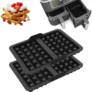 Forma na pečení 2x SILIKONOVÁ FORMA ORGANIZÉR DO HORKOVZDUŠNÉ FRITÉZY / VAFLOVAČE AIR FRYER NINJA FOODI