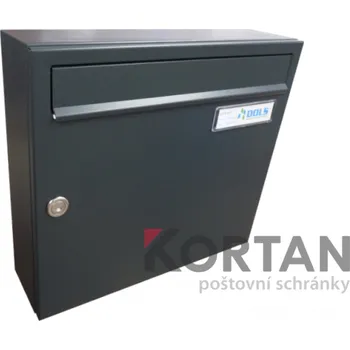 Poštovní schránka Poštovní schránka A-01 RAL 9005 - černá