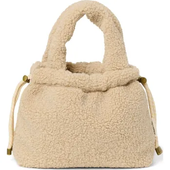 Přebalovací taška Studio Noos Teddy Mini Bag Taštička se stahovací stuhou Ecru