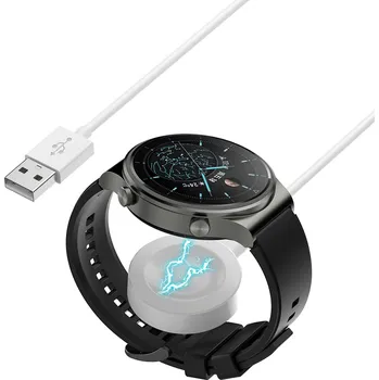 Datový kabel Techsuit - Bezdrátový nabíjecí kabel SmartWatch (THC1) - pro Huawei Watch GT5 Pro/GT5 /4/4 Pro/Ultimate/GT3 SE/Buds - bílý