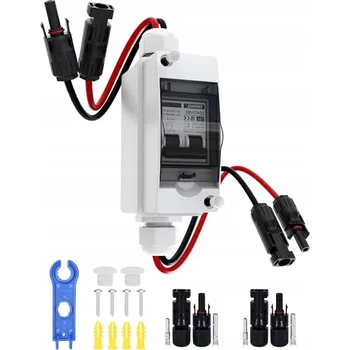 Bezpečnostní kamera MINIATURNÍ SOLÁRNÍ DC ODPOJOVAČ 500V 32A IP65