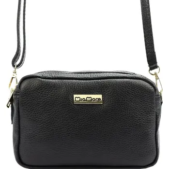 Kabelka Dámská kabelka MiaMore 01-027 DOLLARO černá