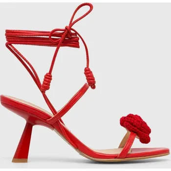 Dámské sandále Kožené sandály Alohas Kendra S100280.01 červená 33X, EUR 36