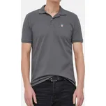 Pánské šedé polo triko Gant 55516