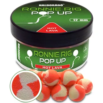 Nástraha Haldorádó Plovoucí Boilie Pop-Up Ronnie Rig 30 g 12 mm - Hot Lava