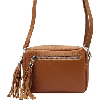 Kabelka Dámská kabelka Luka 20-030 DOLLARO koňaková