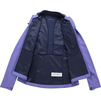 Dámská větrovka Dámská softshellová bunda Alpine Pro TECHNICA - fialová / XS