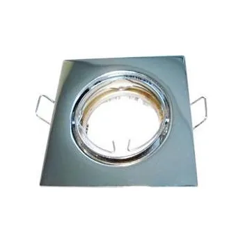 Bodové svítidlo PREMIUMLUX Podhledové bodové svítidlo DELTA-R ALU chrom + patice, LUX01235