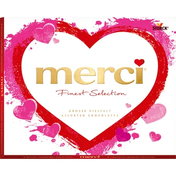 Čokoláda Merci Mix Srdce 250g