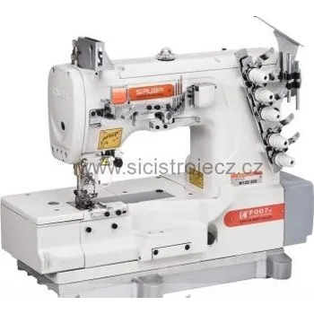 Siruba F007K-W122-364/FHA šicí stroj spodem a vrchem krycí