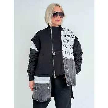 Dámská casual bunda H4 Černý kardigan COAST Černá, UNI S-XL