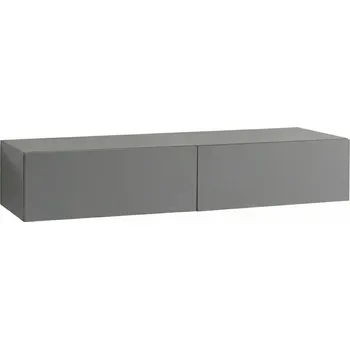 Koupelnový nábytek CERANO - Koupelnová skříňka pod umyvadlo Noira - šedá matná - 120x43x28 cm