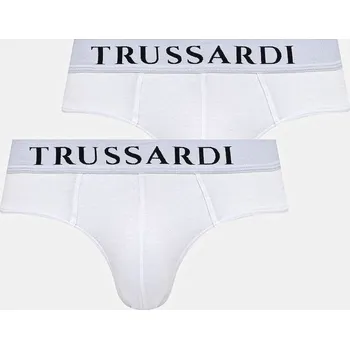 Boxerky Spodní prádlo Trussardi 2-pack TRU2USP01 bílá 00X, vel. XL