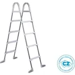 Marimex | Schůdky k bazénům - výška stěny do 1,22 m - šedé | 10950036