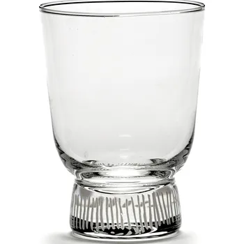 Sklenice Serax, Sklenice Feast 250 ml, stříbrné, 4 ks - Formadore