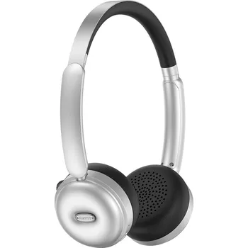 Sluchátka Havit - Bezdrátová sluchátka (H616BT) - na uši, Bluetooth 5.4, 400mAh, Type-C - stříbrná / černá