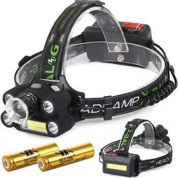 Sport BAILONG ČELOVÁ SVÍTILNA 5X LED + COB CREE XM-L3-U3 T63