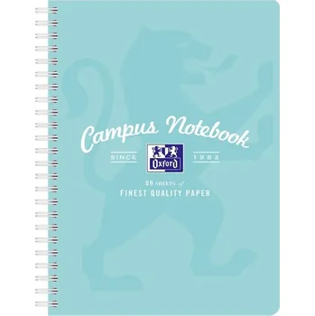 Blok KROUŽKOVÝ BLOK STUDENTSKÝ ZÁPISNÍK A4 80 LISTŮ ČTVEREČEK SPIRÁLA OXFORD CAMP