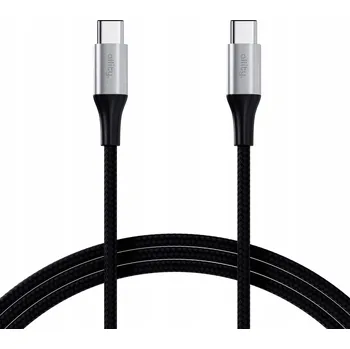 Datový kabel Kabel Allity USB-C - USB-C 2 m černý