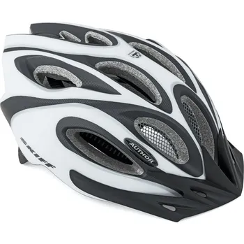 Cyklistická přilba AUTHOR Přilba Skiff Inmold 52-58cm (201 bílá/černá-matná)