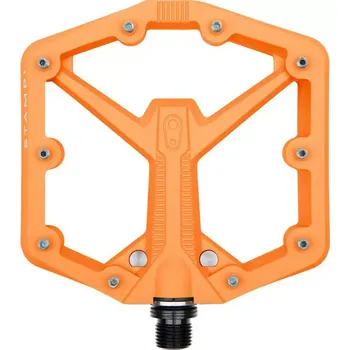 Pedál na kolo Crankbrothers Pedály Crankbrothers Stamp 1 Large, Gen 2 barva oranžová