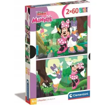 PUZZLE 2X60 DÍLKŮ DISNEY MINNIE CLEMENTONI 24815