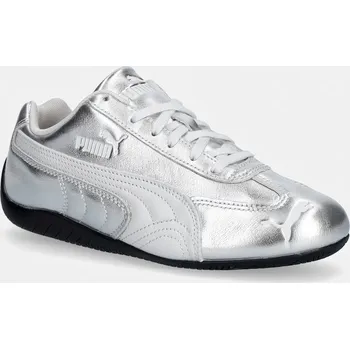Dámská obuv Kožené tenisky Puma Speedcat Silver 406881 stříbrná SLV, EUR 38.5