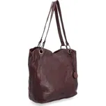 Kožená kabelka přes rameno Noelia Bolger vínová NB 2011 BO