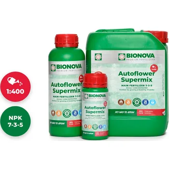 Hnojivo BioNova AutoFlower Supermix Objem: 250ml