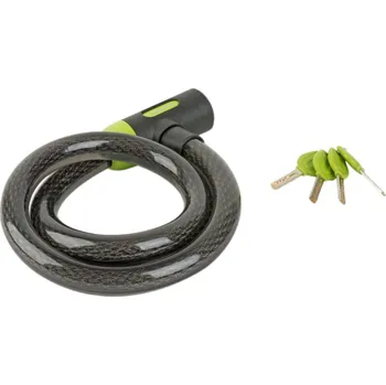 Zámek na kolo AUTHOR Zámek ACL-85 C-Sleeve d.25x1000mm černá/zelená