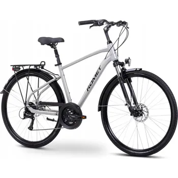 Jízdní kolo Trekingové kolo Romet WAGANT, rám 19 palců, kola 28", šedé