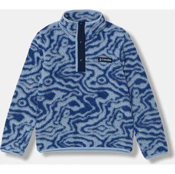 Chlapecká mikina Dětská fleecová mikina Columbia Helvetia 2097071 modrá 95X, vel. 152