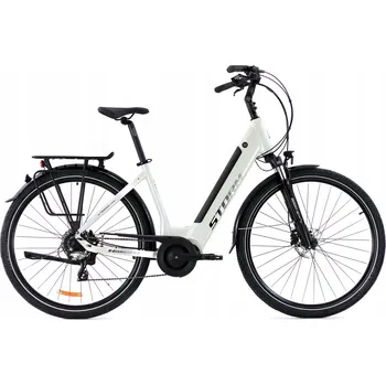 Elektrokolo Elektrokolo (do 250 W) Storm E-Diamond Lady Deep 4.0, velikost rámu 19 palců, perleťově bílý hliníkový rám, 28" kola, 250 W