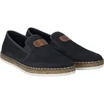 Pánské letní prodyšné mokasíny Rieker B5272-14 modrá