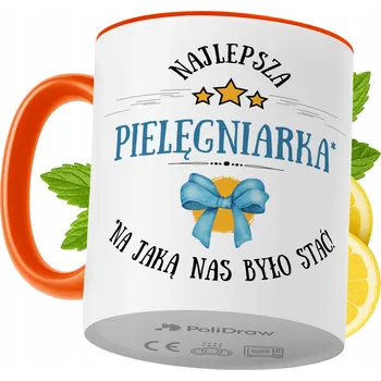 Hrnek Polidraw Hrnek Polidraw pro zdravotní sestru na předsednictvu keramika 330 ml