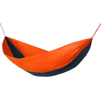 Houpací síť Houpací síť Hamaka, Houpací síť original pro dva dýňovo-petrolejovo-dýňová