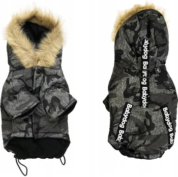 Obleček pro psa Bunda pro psa vesta s kapucí voděodolná větruodolná velikost M